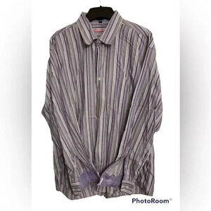 Alan Flusser striped button up